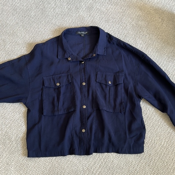 Velvet Heart Navy Jacket - Picture 4 of 8